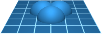 A proton is three linked knots